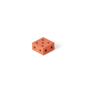 MODU - block square - sensoryczny blok piankowy, pomarańczowy